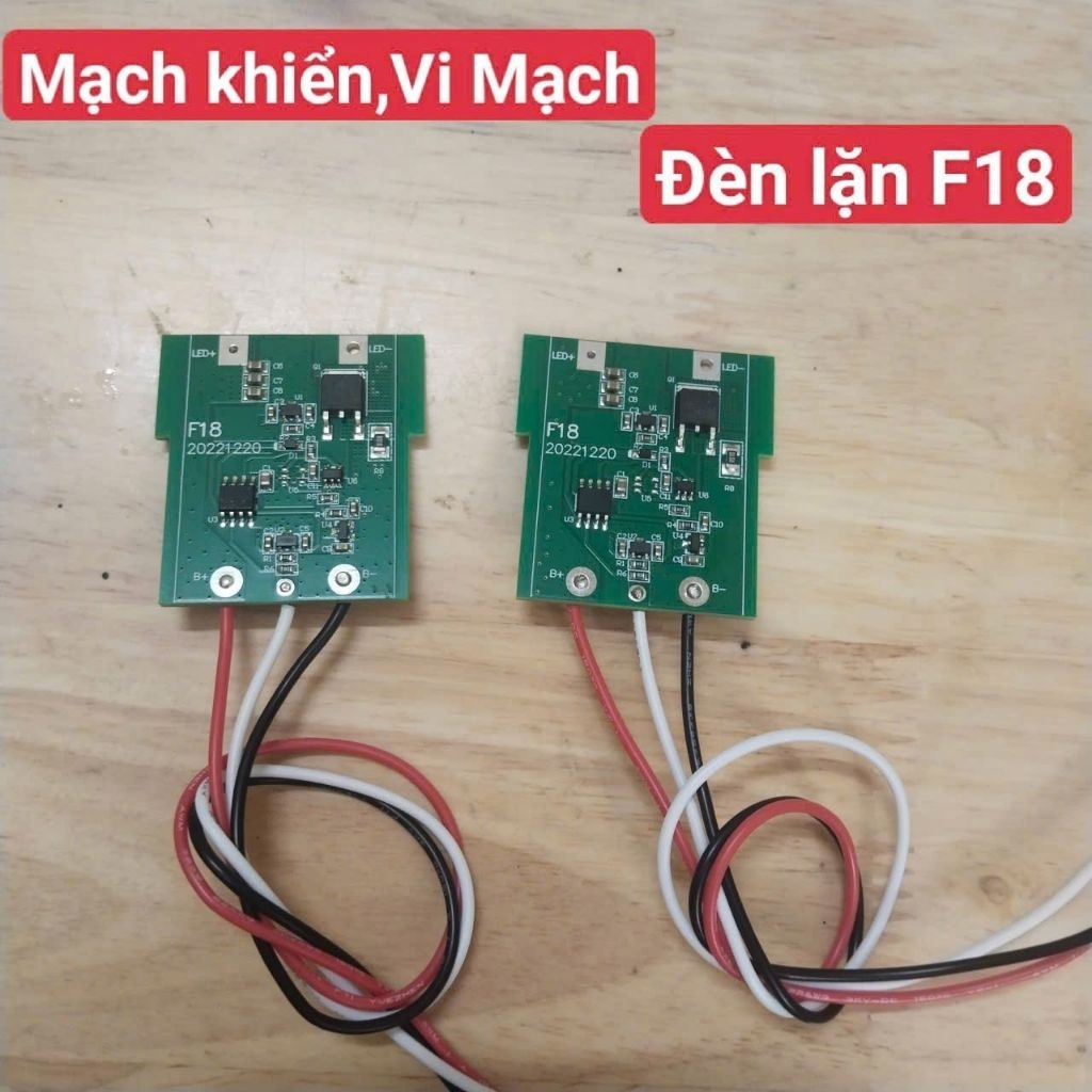 Phụ Kiện Vi Mạch Đèn LẶN f18,Mạch Khiển Đèn Lặn F18