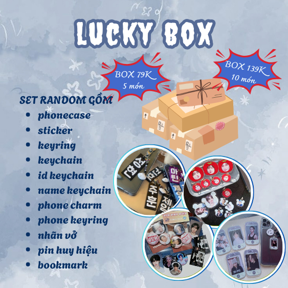 LUCKY BOX - Hộp quà random CORTIS/LNGHSHOT/TUBATU - bubulee