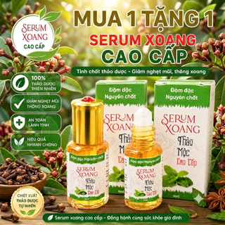 P1(MUA 1 TẶNG 1) Serum Xoang Thảo Mộc Cao Cấp thơm Đinh Hương ngủ ngon, giảm đau đầu