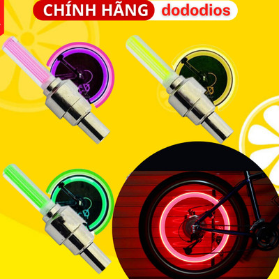 Đèn Led Xe Đạp Gắn Van Xe Dododios Bộ 2 Chiếc - Hàng Chính Hãng