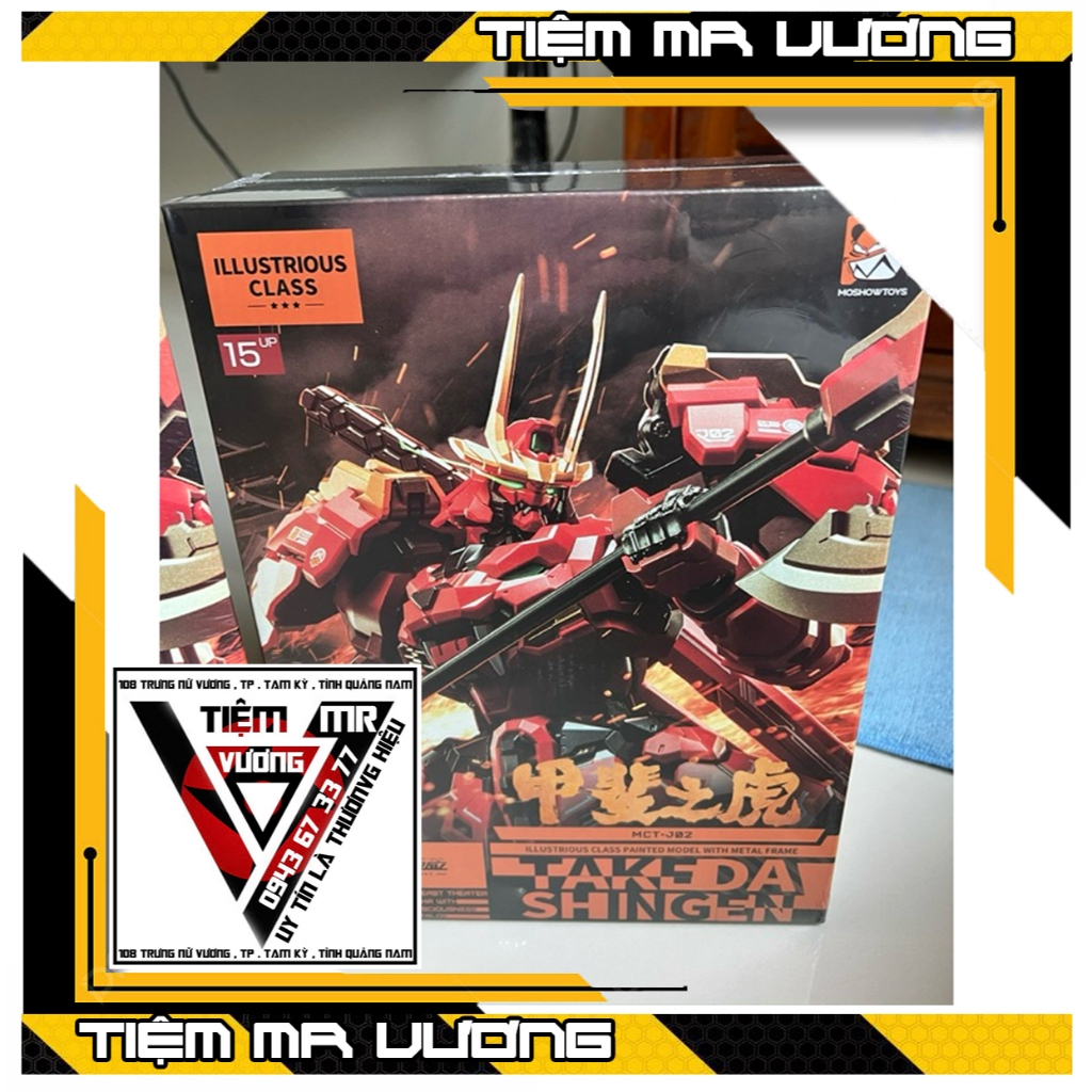 [Hàng Sẵn] Takeda Shingen 1/100 New Box Seal (Hàng New Có Seal Và Mới Nguyên Seal , Có Gacha Bên Tro