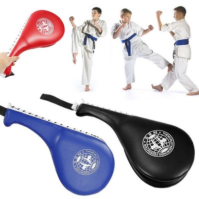 Đích Đá Đấm Tập Võ Thuật Cầm Tay Taekwondo, Vovinam, Karatedo Da Pu Cao Cấp Cho Trẻ Em Và Người Lớn Hãng Dododios (1cái)