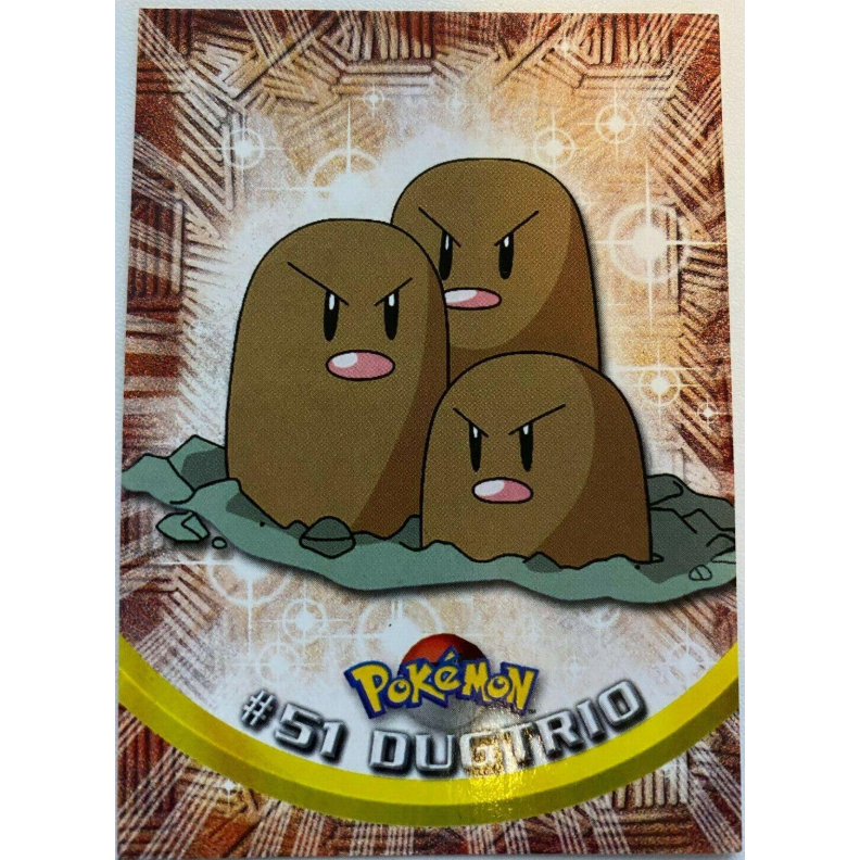 [Thẻ bài Pokemon TCG Topps] Dugtrio #51