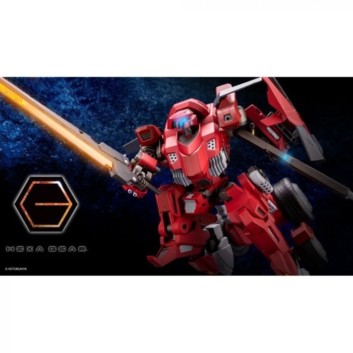 Hexa Gear Bulkarm Glanz Redalert - Kotobukiya HG048X