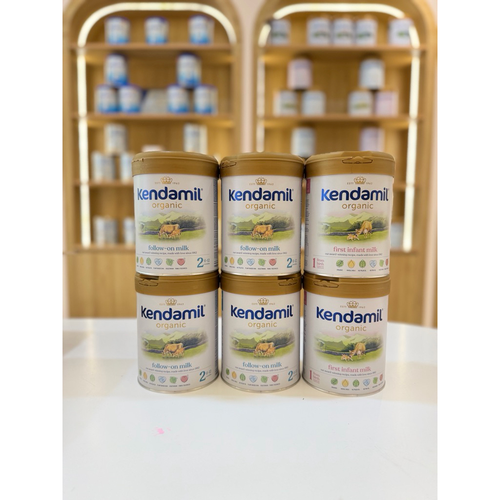 Sữa KENDAMIL ORGANIC , CLASSIC, KENDAMIL DÊ lon 800g đủ số date mới