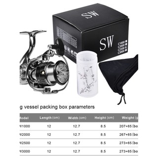Máy Câu Đứng Cao Cấp Shimano Stella Phiên bản Probes SW -Tay Quay Xoáy Ren cao cấp  Quay Siêu Mượt Không chút tiếng động