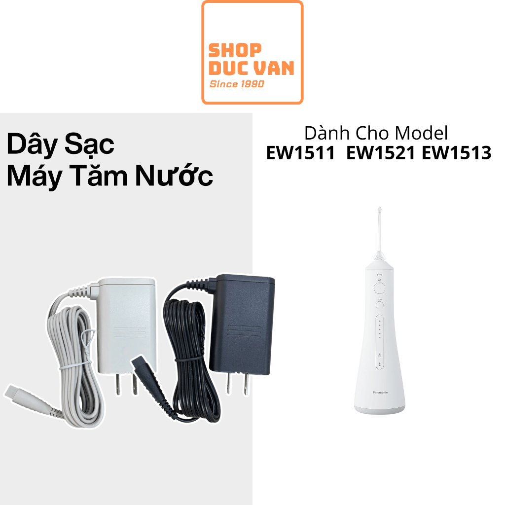 Sạc Cho Máy Tăm Nước EW1511 EW1521 [ Shop Đức Vân ]