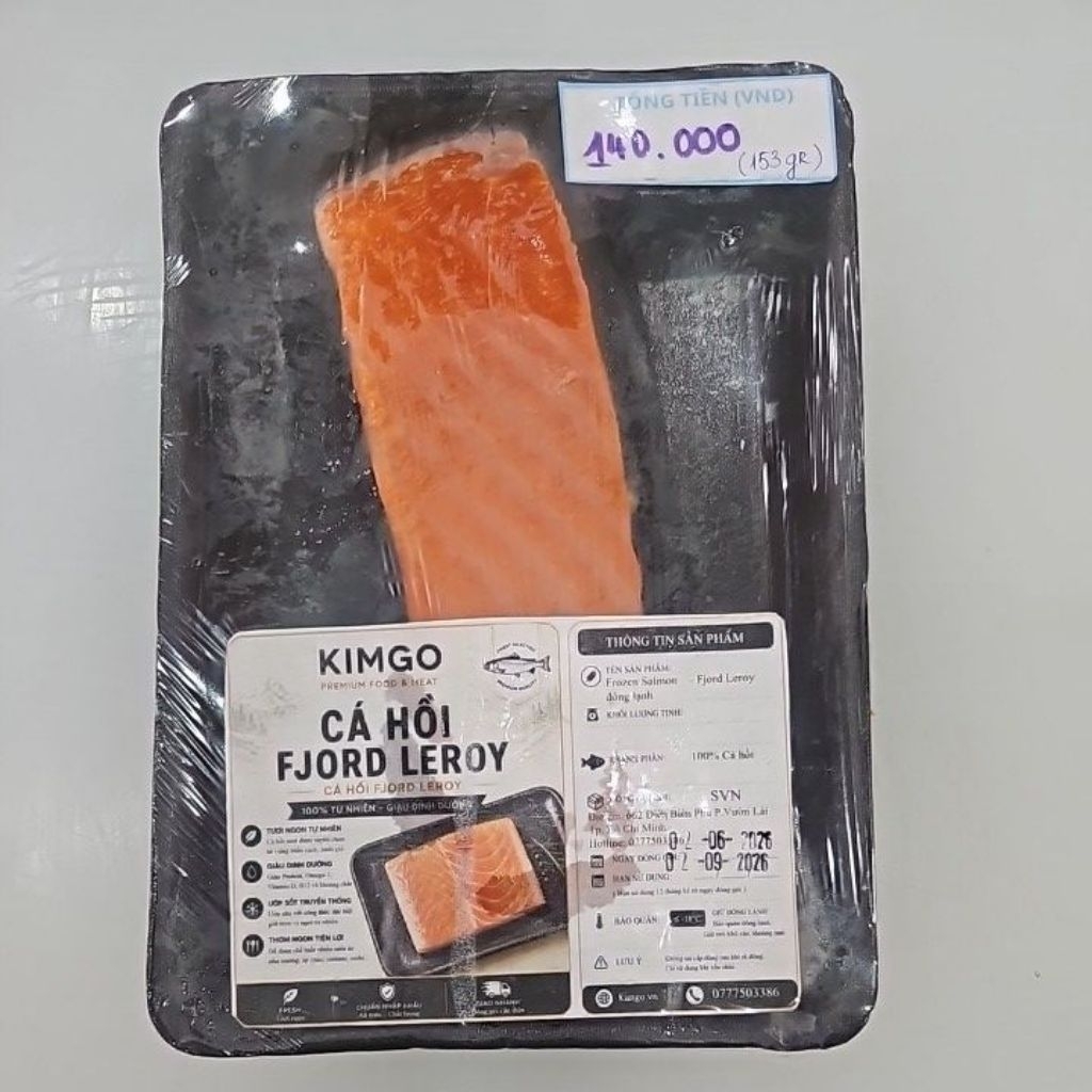 Cá hồi Fjord Leroy 153gr gợi ý Áp chảo  Sốt Teriyaki