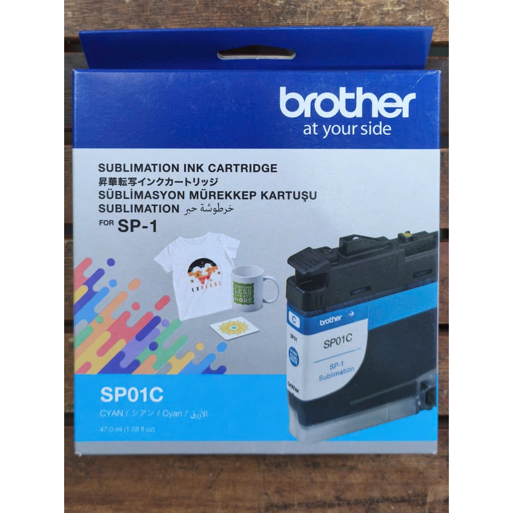Mực in thăng hoa Brother SP01C - Xanh (thường gọi là SP01CS) Dùng cho Brother SP1