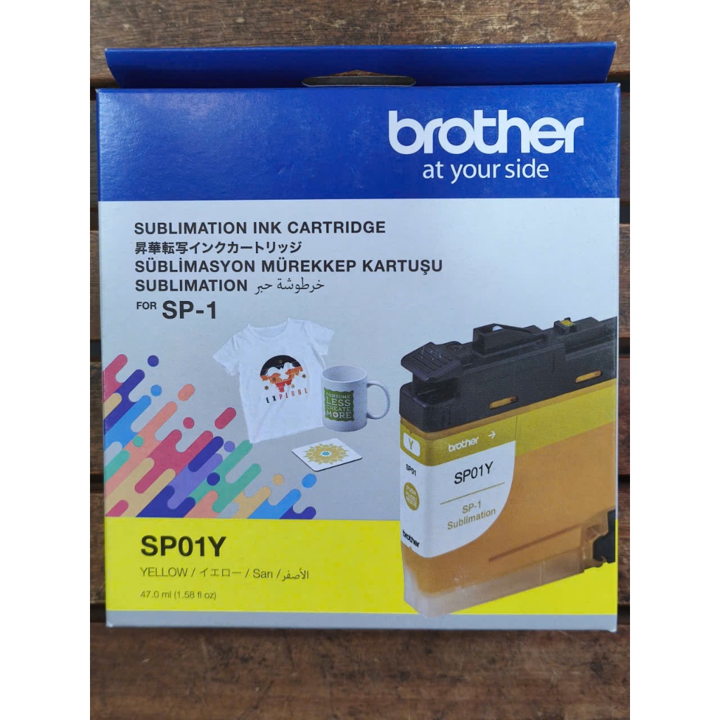 Mực in thăng hoa Brother SP01Y - Vàng (thường gọi là SP01YS) Dùng cho Brother SP1