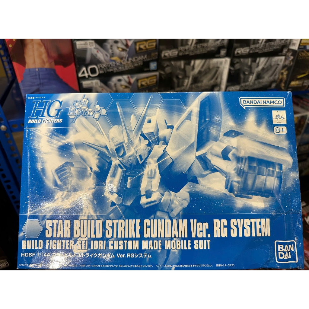 HG 1/144 STAR BUILD STRIKE GUNDAM RG SYSTEM ver
