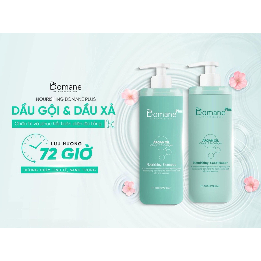✨ Bộ gội xả Bomane Plus Argan Oil Hair Care Set ✨