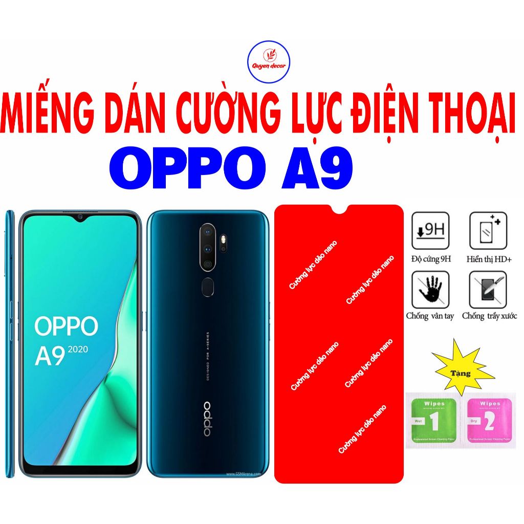 Cường lực dẻo cho điện thoại OPPO A9
