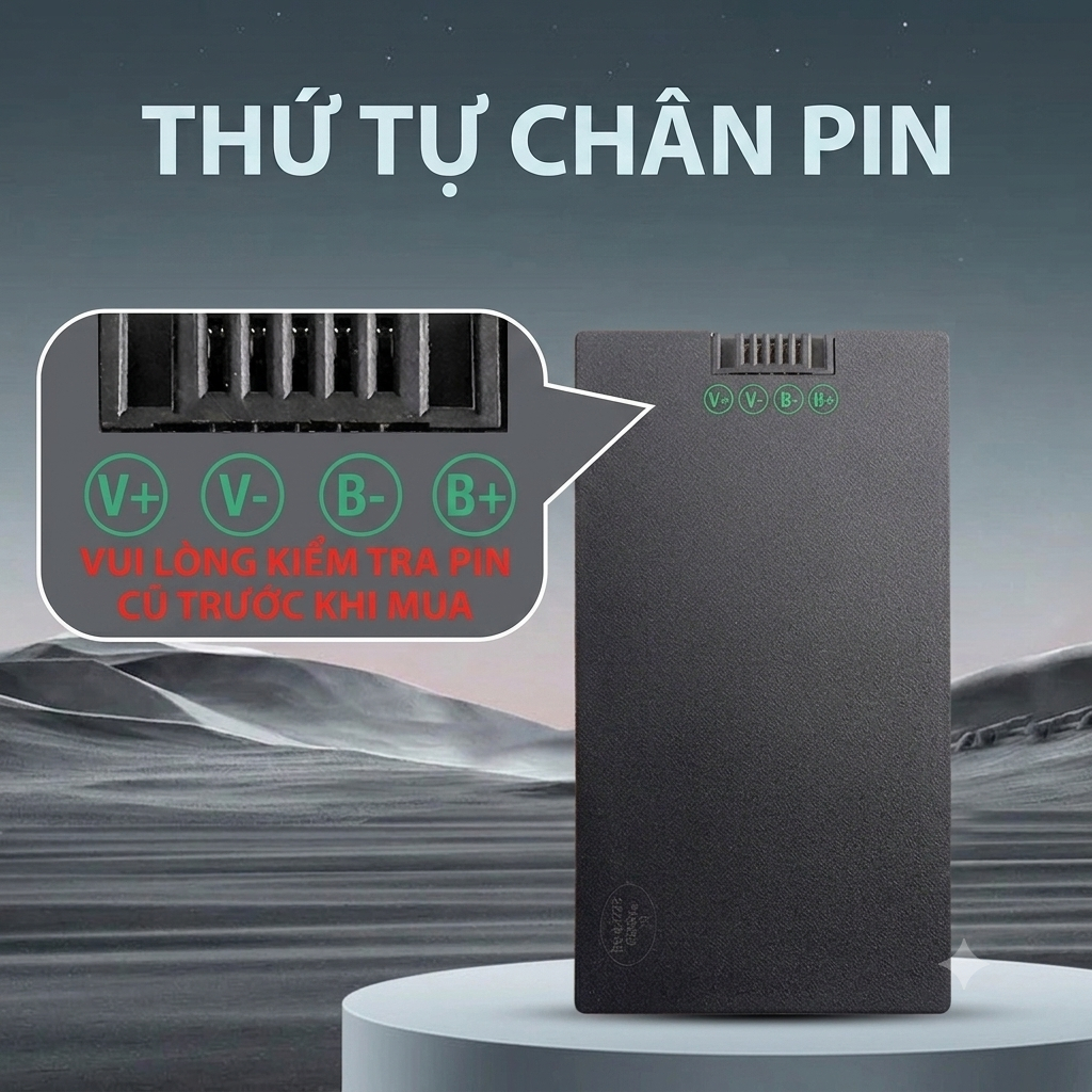 Pin Khóa Cửa Vân Tay  ZNS-09/09A/09B/09C/09D/09E/09F/09H/09i sạc Type-C  - Cell Pin Cao Cấp, Đủ Mã