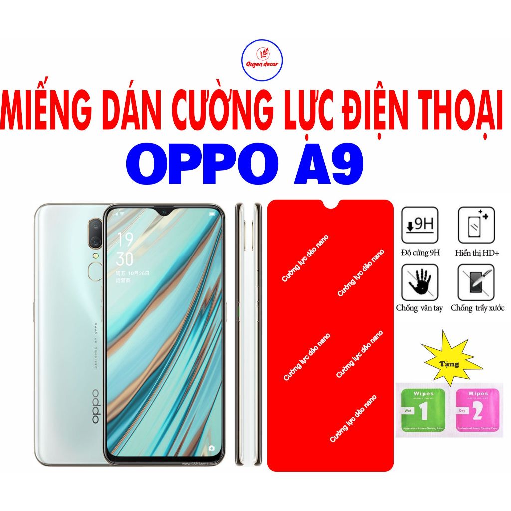 Cường lực dẻo cho điện thoại OPPO A9