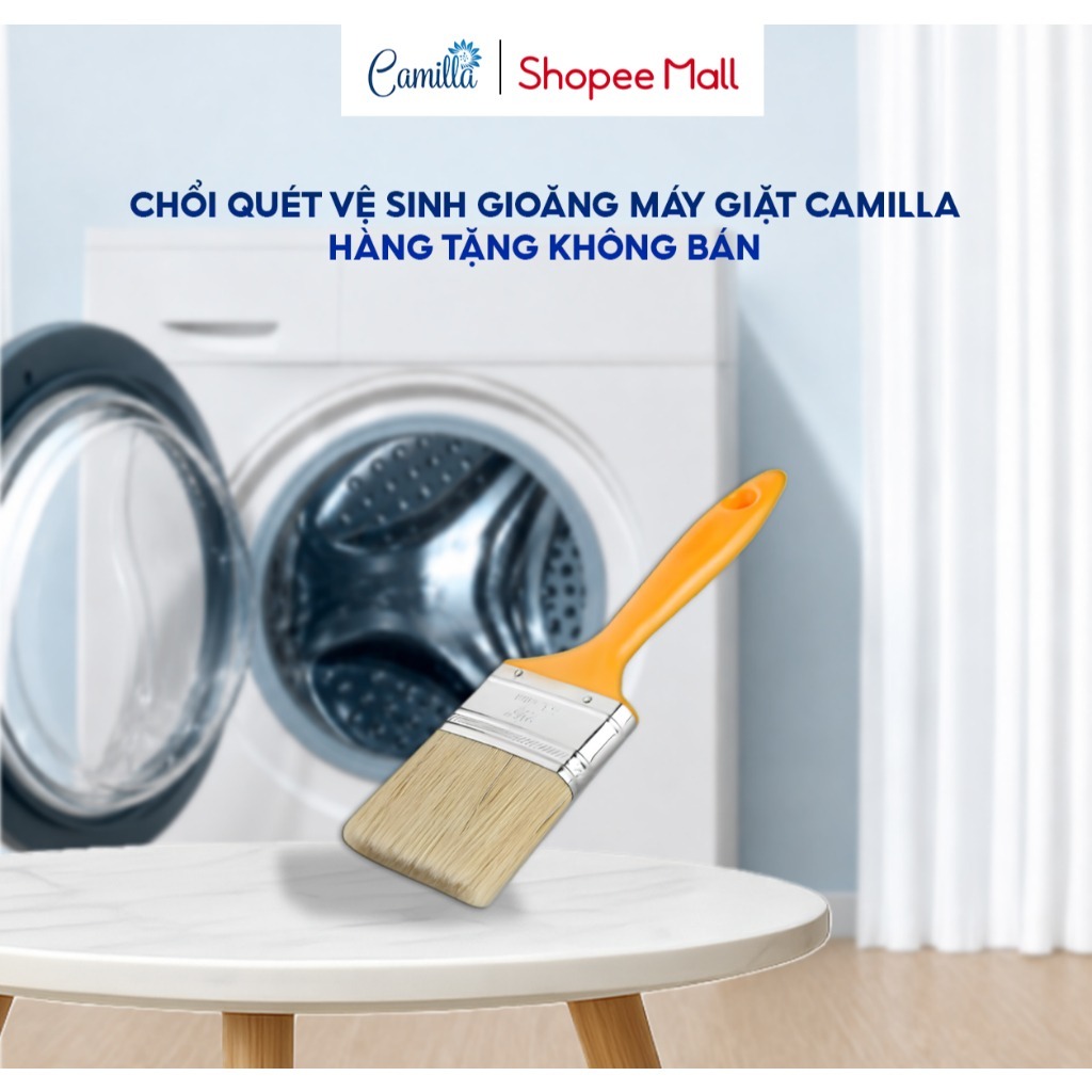 [HÀNG TẶNG KHÔNG BÁN] Chổi Quét B Gioăng Cao Su Máy Giặt CAMILLA  Quà tặng kèm khi mua Tẩy Mốc Gioăn