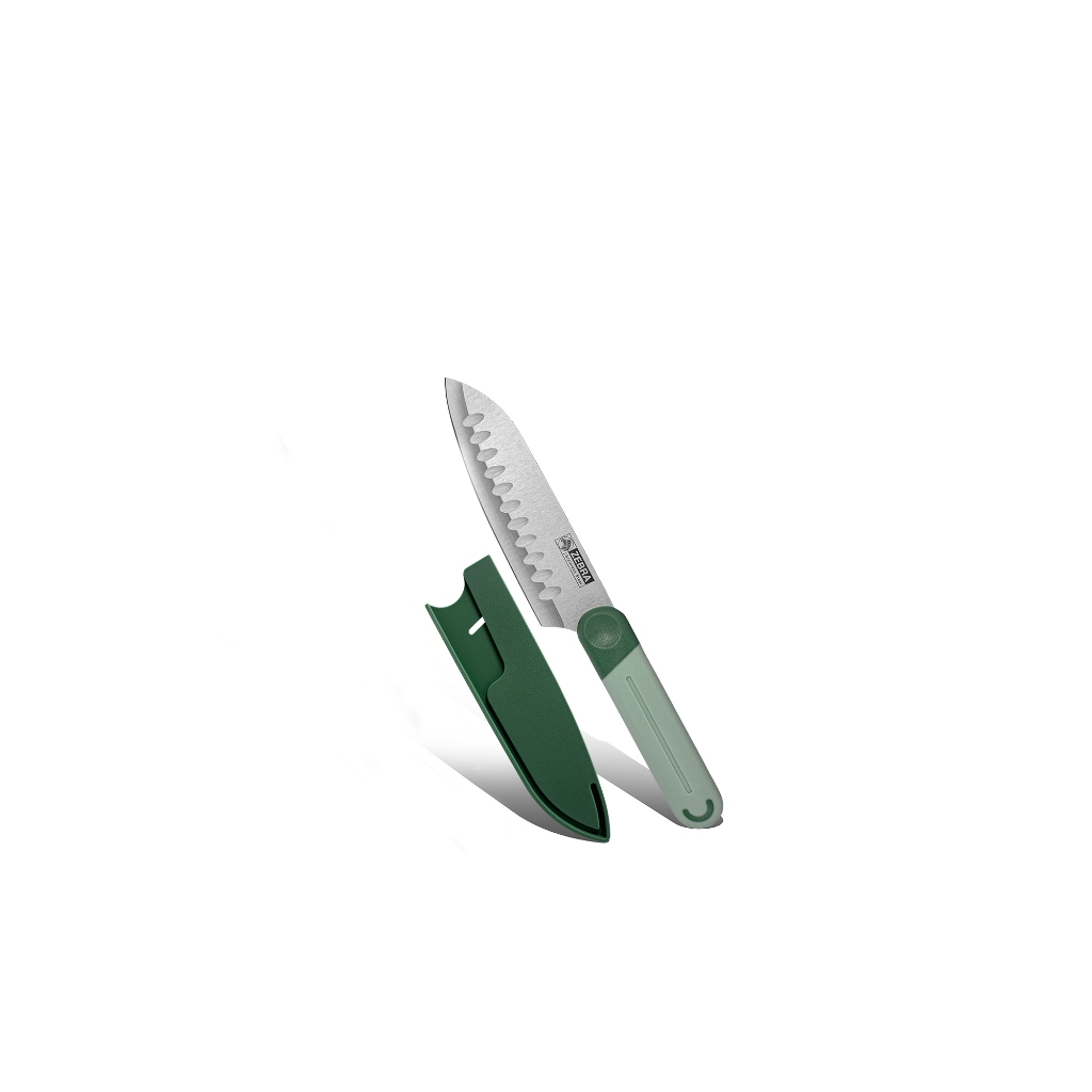 Dao Inox Zebra Matcha Santoku 5" - 990606