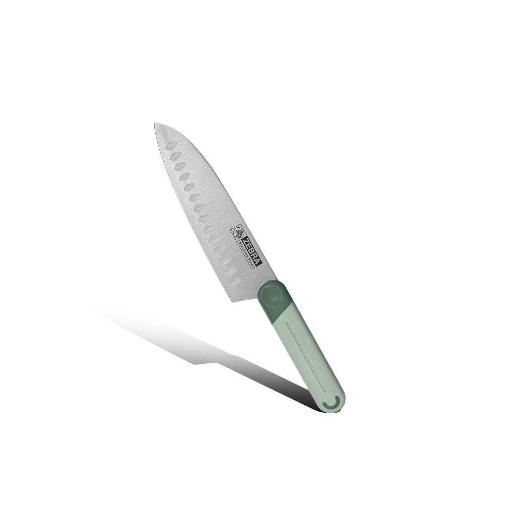 Dao Inox Zebra Matcha Santoku 7" - 990605