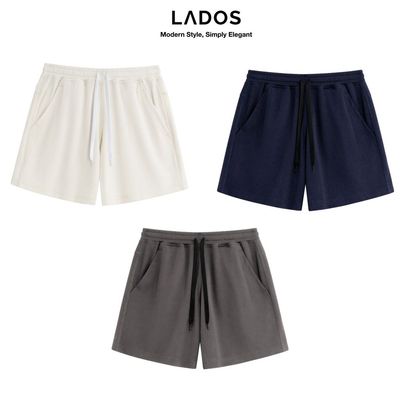 [DEAL MỞ BÁN] Quần Đùi Lưng Thun Nam LADOS - 4210 Chất Dệt Kim Thoáng Mát Co Giãn Thoải Mái, Phù Hợp Mặc Hằng Ngày