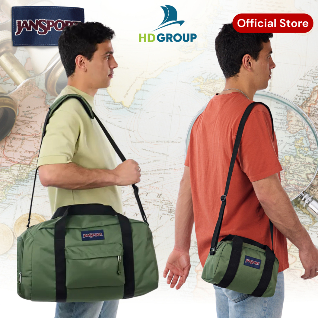 Balo xách tay Jansport (USA) Weekender Mini/Medium Duffel chính hãng 2 kích cỡ, dành cho những chuyế