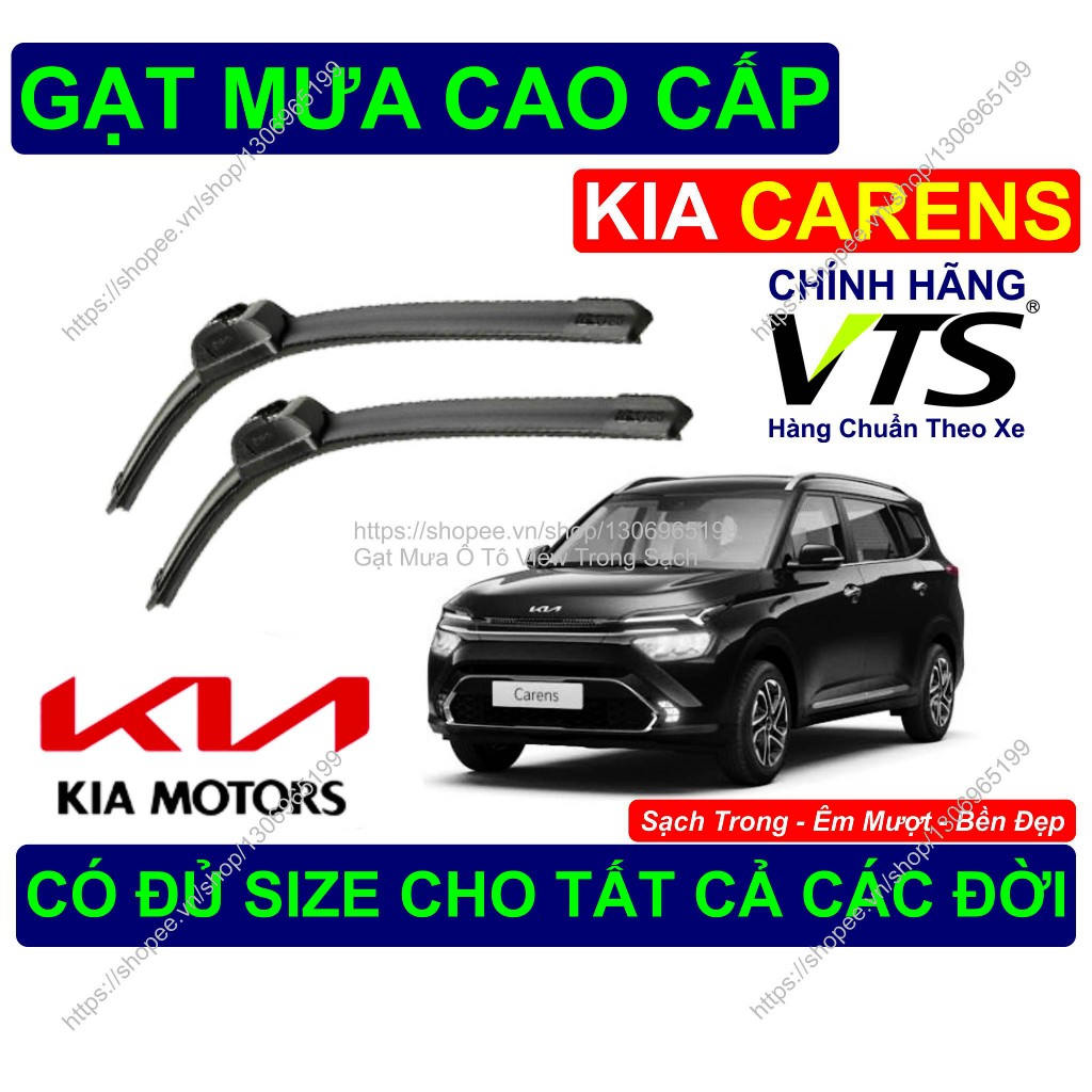 Gạt Mưa Bền Đẹp Kính Lái KIA CARENS, Cặp Gạt Mưa Kính Lái KIA CARENS, Có Đủ Size Cho Các Đời Xe KIA 