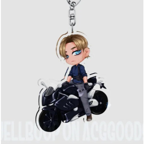 Leon Kennedy RE:9 Keychain