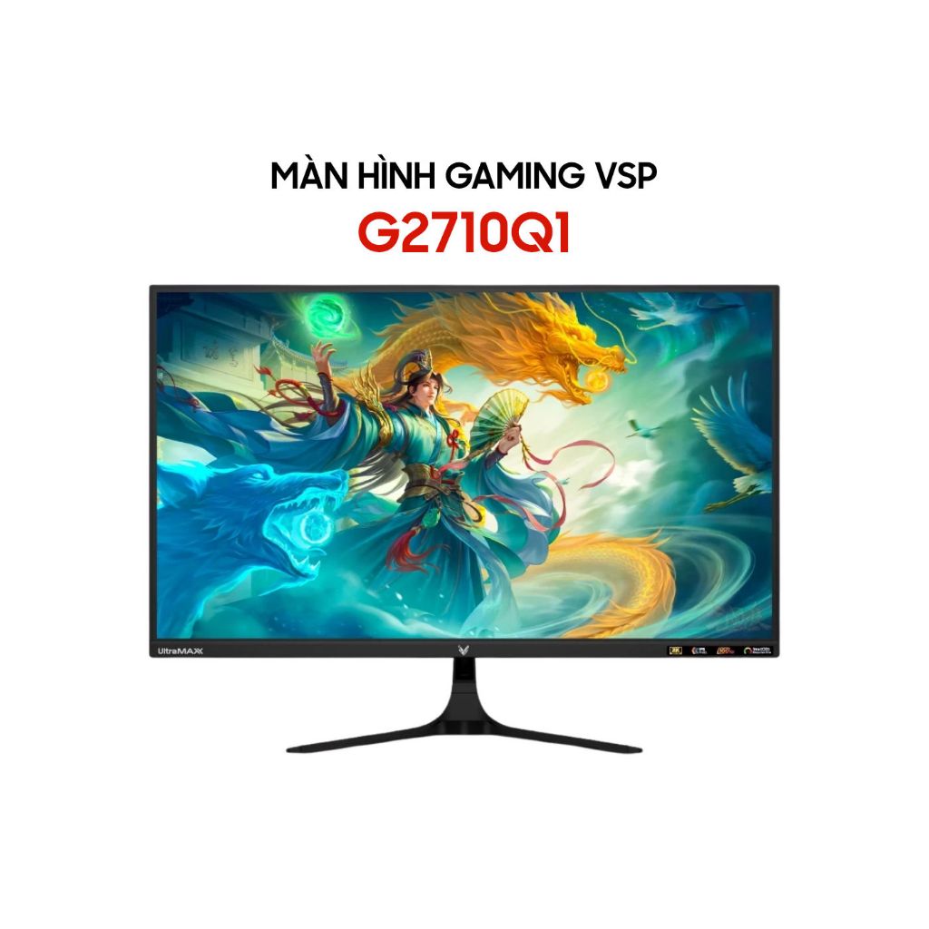 Màn hình Gaming VSP G2710Q1 27 Inch 2K QHD 100Hz 1ms IPS