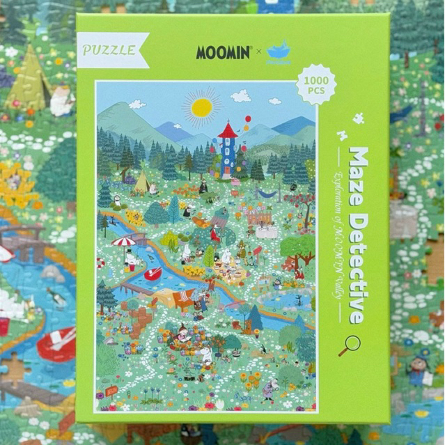 MOMICAFE PUZZLE 1000pcs MOOMIN VALLEY ADVENTURE