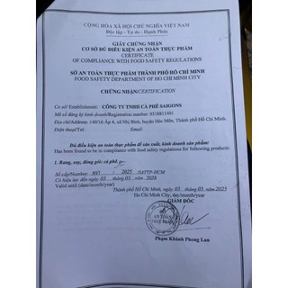 CÀ PHÊ RANG XAY DIRLINH 500G (Chính Hãng)