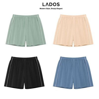 [DEAL MỞ BÁN] Quần Đùi Nam LADOS - 4213 Vải Cotton Thấm Hút Mồ Hôi, Thoải Mái, Kiểu Dáng Basic Không Túi Phù Hợp Mặc Nhà