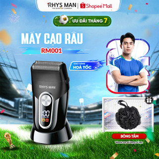 Máy cạo râu Rhys Man RM001 chống nước IPX4, thiết kế công thái học, công suất 5W mạnh mẽ