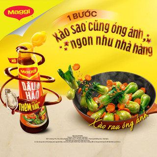 Dầu Hào Nestlé MAGGI® công thức cải tiến  chai 820g -  Thêm chiết xuất hàu, Thêm óng ánh - đậm đà