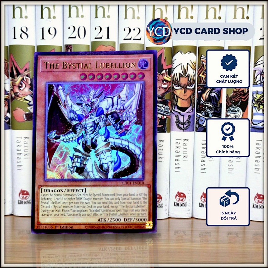 [YCDcardgame] Thẻ Bài Yugioh Chính Hãng The Bystial Lubellion – Ultra Rare