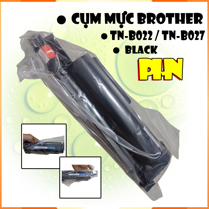 Cụm mực máy in Brother HL B2180DW mã TNB022/TNB027 có sẵn mực in.