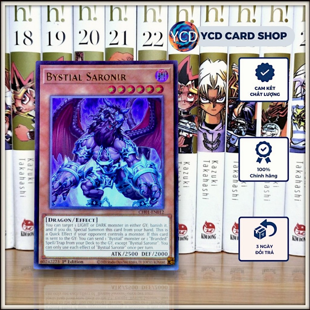[YCDcardgame] Thẻ Bài Yugioh Chính Hãng Bystial Saronir – Ultra Rare