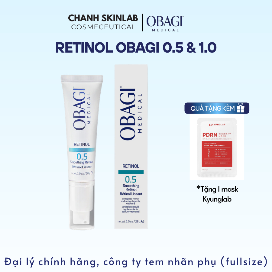 [HÀNG CÔNG TY] Kem Obagi Retinol 1.0, Retinol 0.5 Cream CHANH COSMETICS