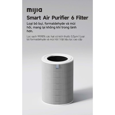 Lõi lọc cho Xiaomi Mijia Smart Air Purifier 6 EU BHR08O9GL