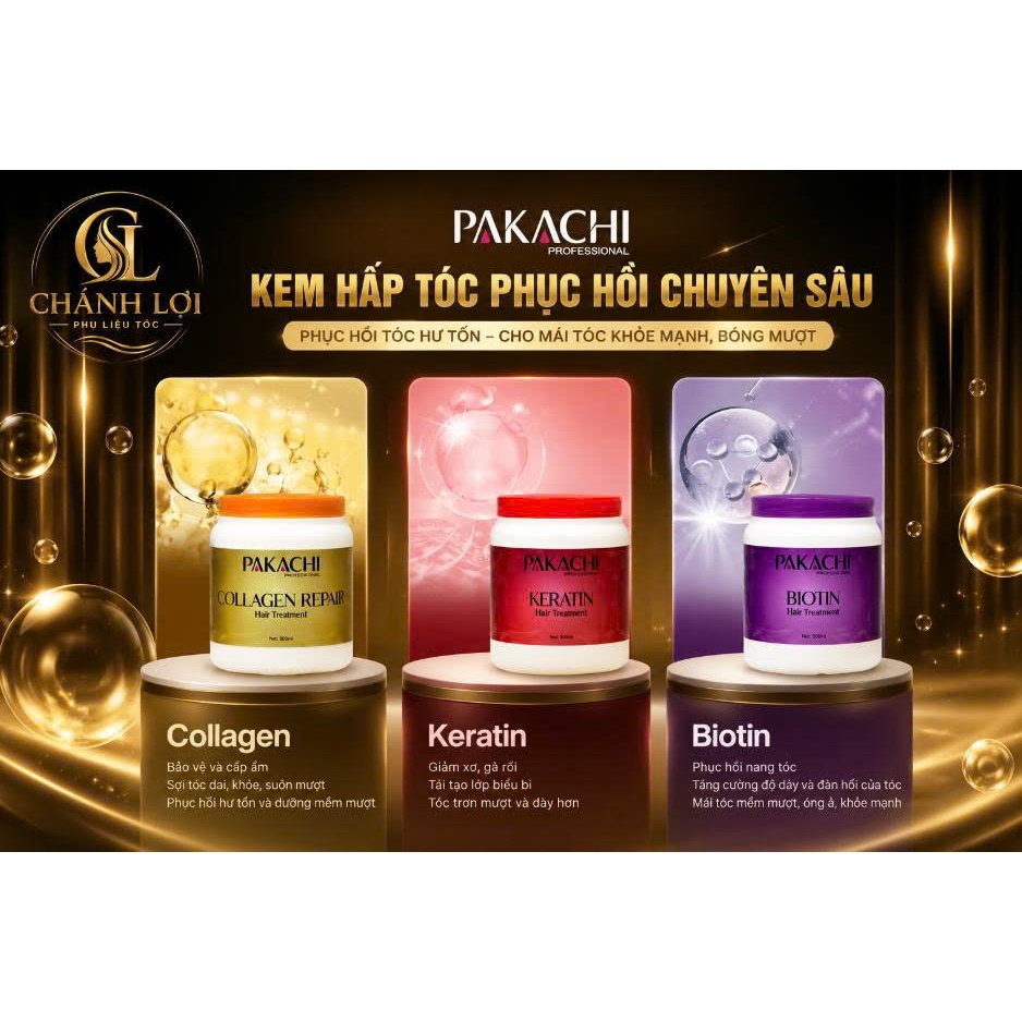 Kem Xả Phục Hồi Tóc Pakachi - Siêu Mềm Mượt, Siêu Tiết Tiệm 1000ml