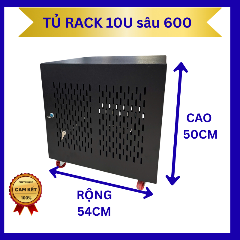 Tủ rack, tủ mạng 10u sâu 600