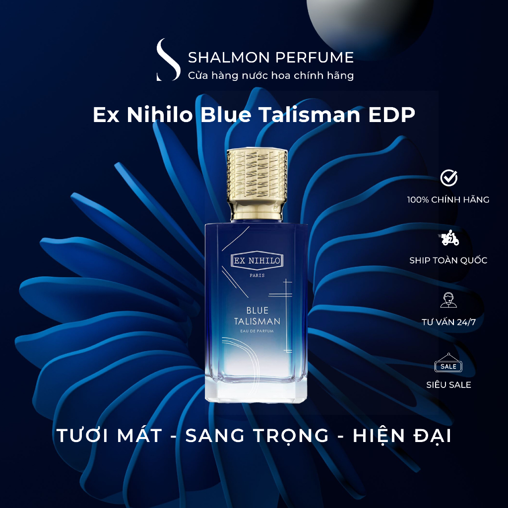 Nước Hoa Unisex Chính Hãng Ex Nihilo Blue Talisman EDP 100ml