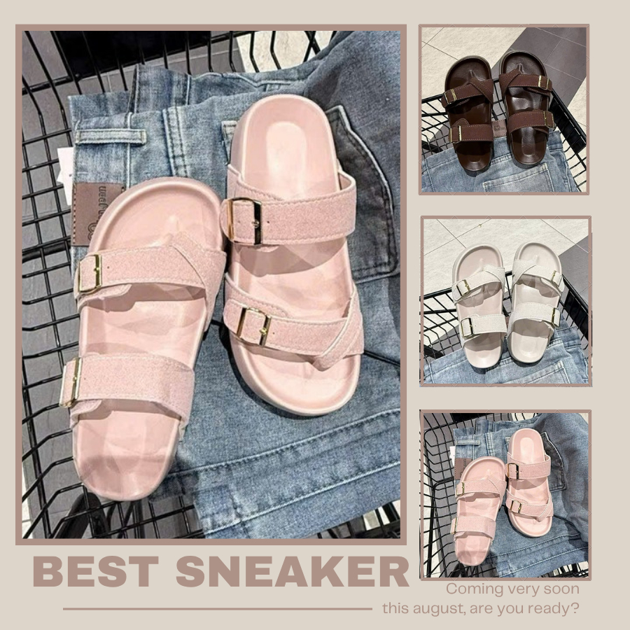 Dép Sandal 2 Khoá Nữ, Dép Xỏ Ngón Thời Trang Dễ Phối Đồ N72