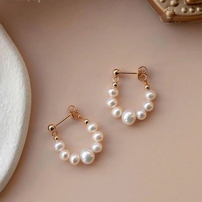 Bông Tai Ngọc Trai 4ly Thiết Kế Xinh Xắn, Thời Trang - Ngọc Trai Trường Thịnh