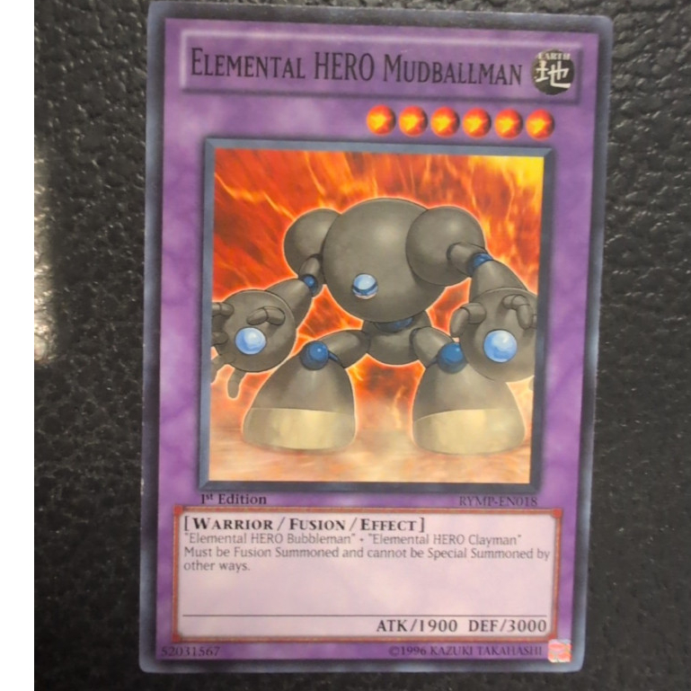 [ Dưa Hấu Yugioh ] Lá bài thẻ Elemental HERO Mudballman fusion