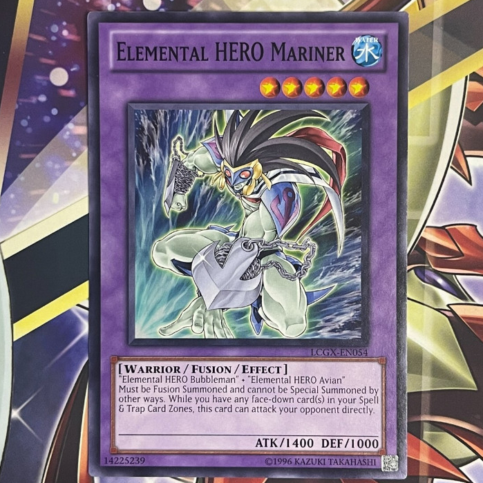 [ Dưa Hấu Yugioh ] Lá bài thẻ Elemental HERO Mariner - Tặng bọc bài nhựa