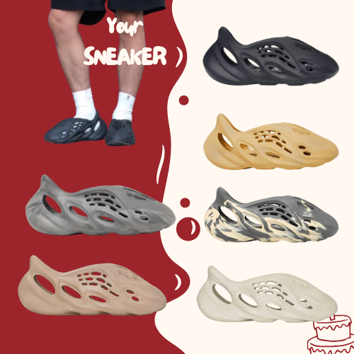 [ sale 50% ] Yz Foam Runner đủ các màu full size nam nữ