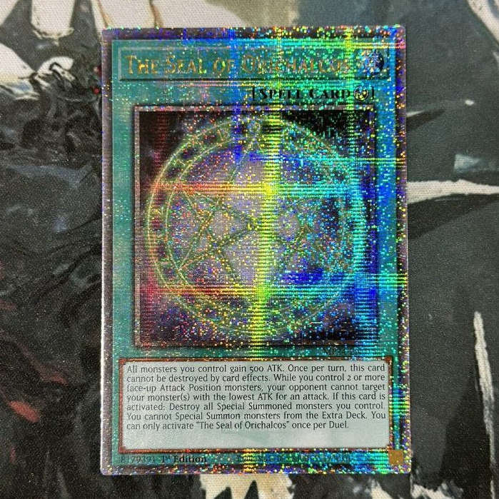 25th secret rare Ultra Lá Bài Phong Ấn Yugioh The Seal Of Orichalcos spell