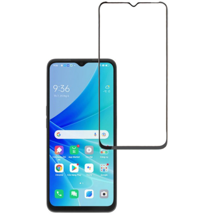 Miếng dán cường lực Oppo A57 full màn hình