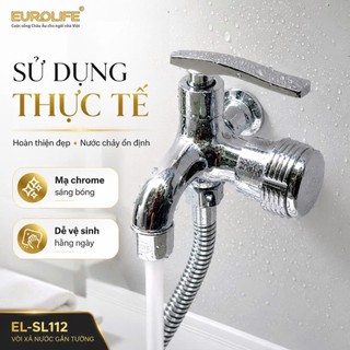 Củ Sen Tắm Lạnh Đồng Mạ Chrome Eurolife EL-SL112 (Bảo Hành 2 Năm)