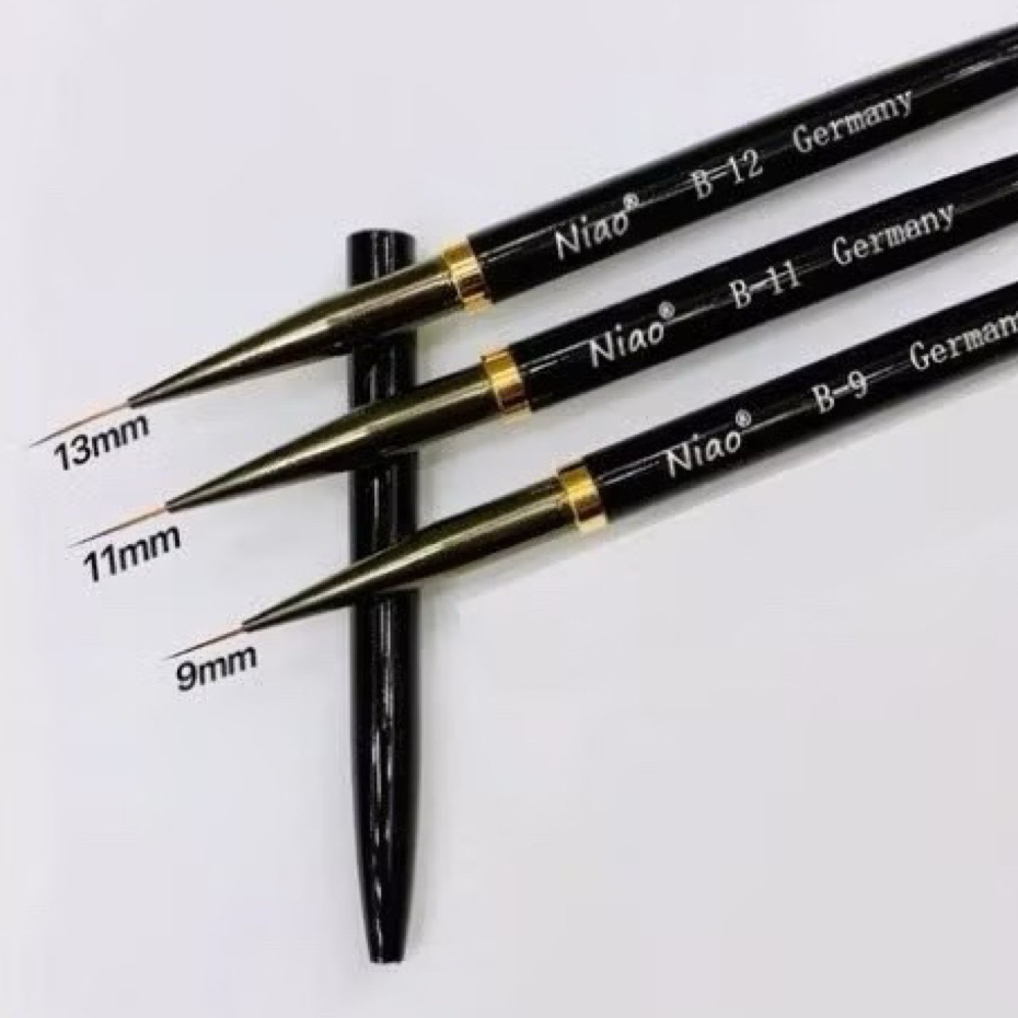 Cọ râu Niao vẽ móng hàng cao cấp , Cọ nhật Niao chính hãng vẽ móng tay - Hoangquy.233