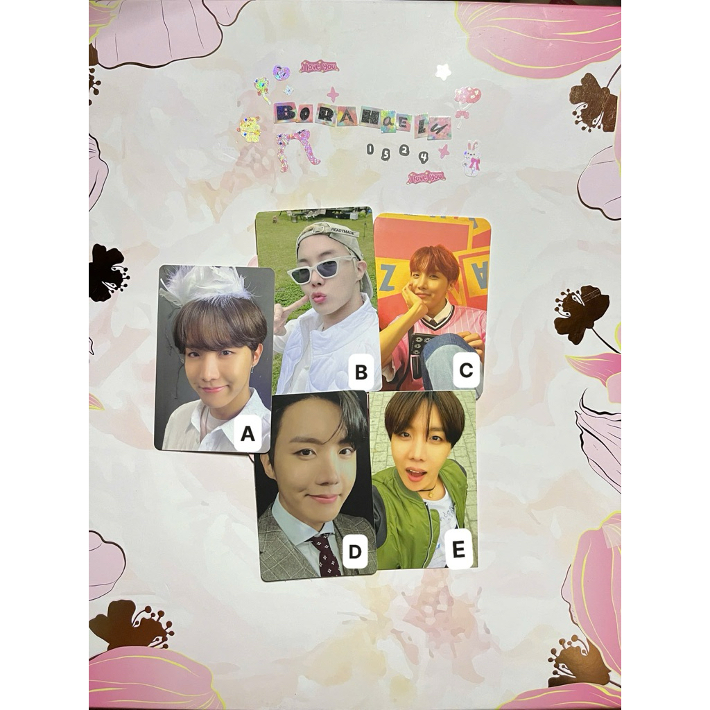 Card bts,jhope Official Photocard